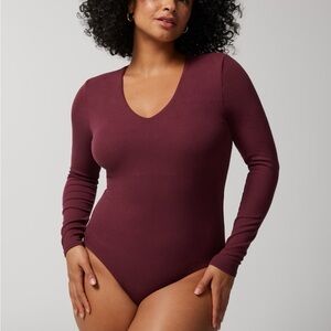 Soma Ribbed Built In Bra Bodysuit